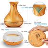 Ultrasonic Air Humidifier Wood Grain
