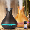 Ultrasonic Air Humidifier Wood Grain