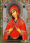 Icon Matrona Moskovskaya Diamond