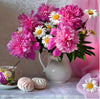 5D DIY diamond Painting flowers Cross